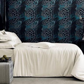 Двуспальный евро комплект Valeron Crocodile Cream Жаккард