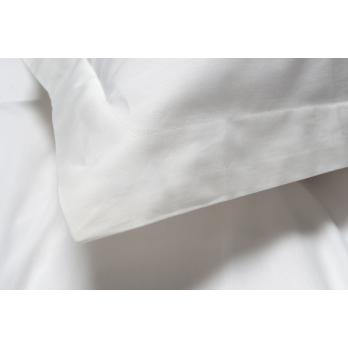 Постільна білизна сатин Lotus Home - White Collection Classic білий євро