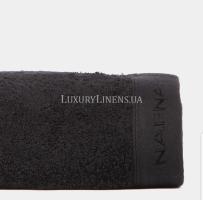 Рушник банний NAF NAF Casual великий 100x150 08-BLACK 100% бабовна, Чорний, 100x150
