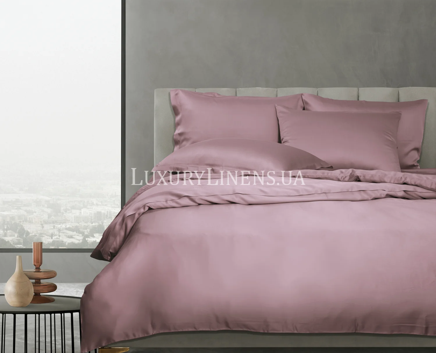 Комплект постільної білизни LUXURY LINENS Cecilia Tencel ROSE 100% тенсел