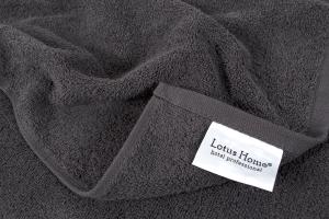 Рушник махровий Hotel Basic графіт 500 Lotus Home