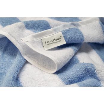 Рушник Lotus Home - Delmor white-blue біло-блакитний 90*150