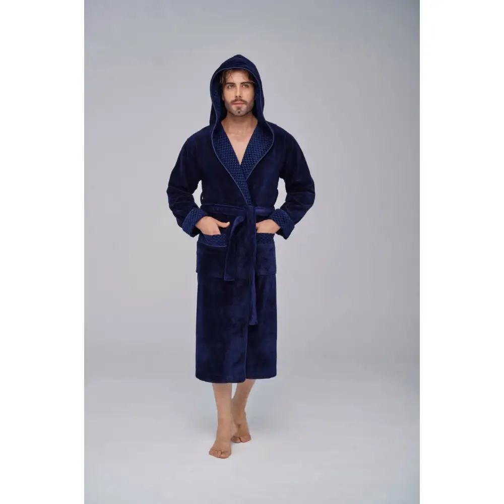 Халат чоловічий Nusa 2807  бамбук/бавовна:XXL