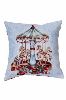 Новорічна декоративна подушка Carousel Карусель