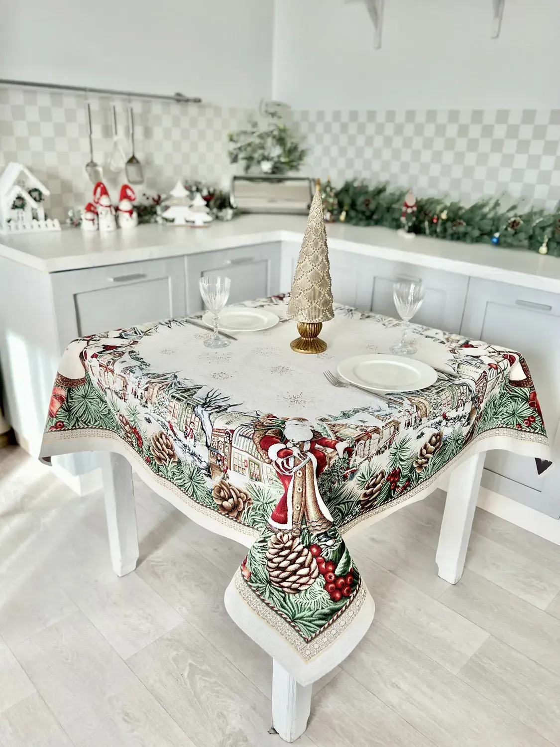 Скатертина гобеленова MOROZ Limaso