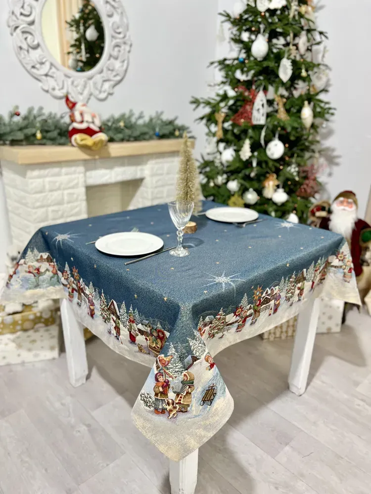Скатертина гобеленова RUNNER1160 Колядники Limaso