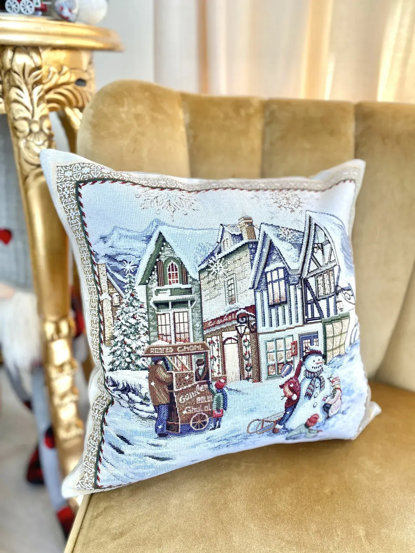 Наволочка гобеленова одностороння BENASK BLANCO CO2-NV Limaso