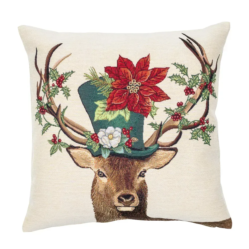 Наволочка гобеленова одностороння DEER HAT-NV Limaso
