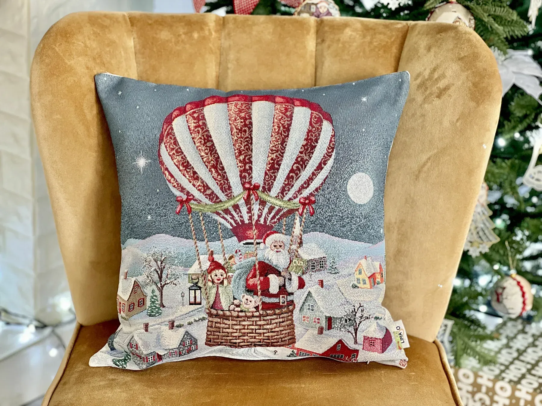 Наволочка гобеленова одностороння KISS1213 Limaso