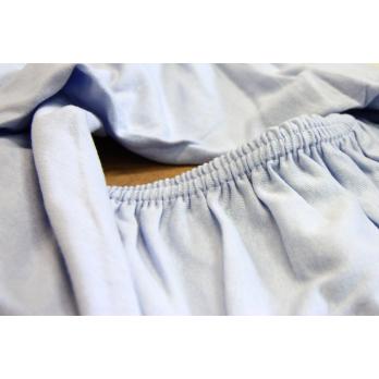 Простирадло на рез.трикотажне LH Jersey Premium 180*200+25 блакитний