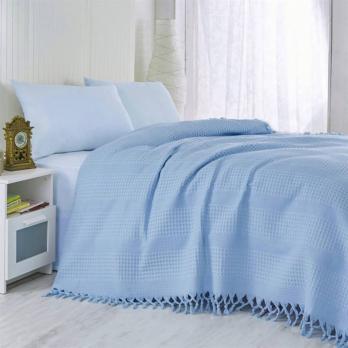 Покривало піку IzziHome Checkers Синє 220*240