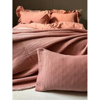 Муслинове покривало з наволочками Saheser - Alda Gulkurusu (Туреччина), 240 х 260 см