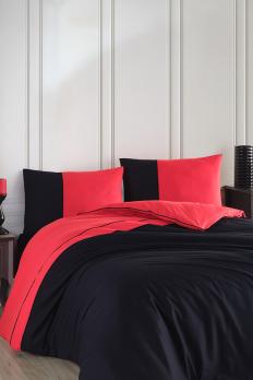 Постільна білизна Altinbasak Thor Kirmizi ранфорс полуторний 160*220/180*240/50*70-2 100% бабовна