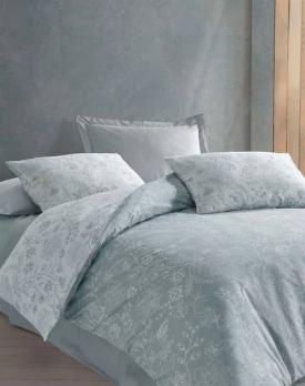 Постільна білизна Altinbasak Unique Rhine ранфорс полуторний 160*220/180*240/50*70-2 ANTRASIT 100% бабовна