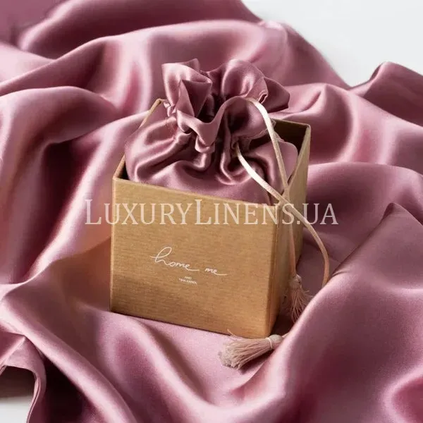 Наволочка шовкова HOME ME 50x70 колір ліловий шовк