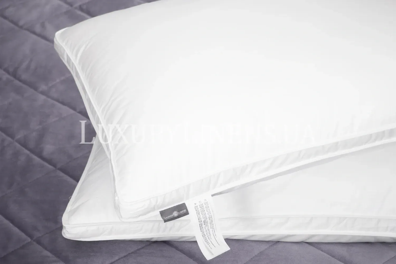 Подушка LUXURY LINENS мікрогель