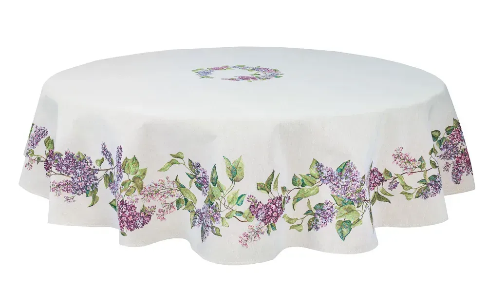 Скатертина гобеленова RUNNER1424NA-180D (Ø180)