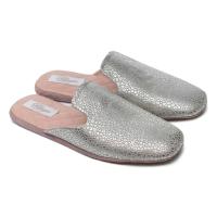 Кімнатні тапочки жіночі Pellagio біле срібло