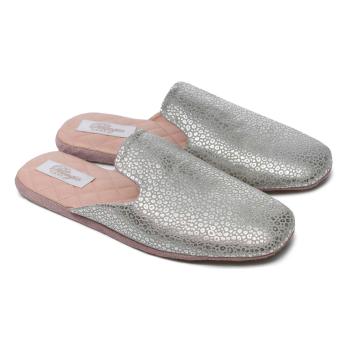 Кімнатні тапочки жіночі Pellagio біле срібло