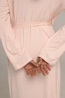 Довгий жіночий халат із мікромодала