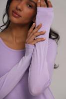 Жіноча сорочка із мікромодала з довгим рукавом