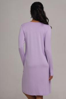 Жіноча сорочка із мікромодала з довгим рукавом