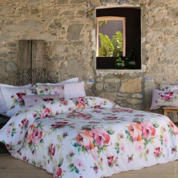 Постільна білизна TAC Leslie сімейна 160*220-2/240*260/50*70-4 PEMBE 100% бабовна, арт. 60253063j (шт)