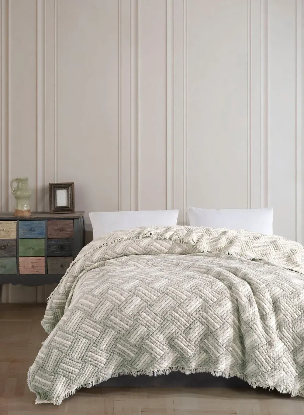 Покривало муслінове Saheser Terry mint 230х250 см