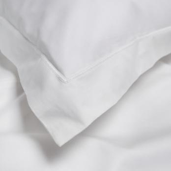 Постільна білизна сатин Lotus Home - Dakota Modern білий євро