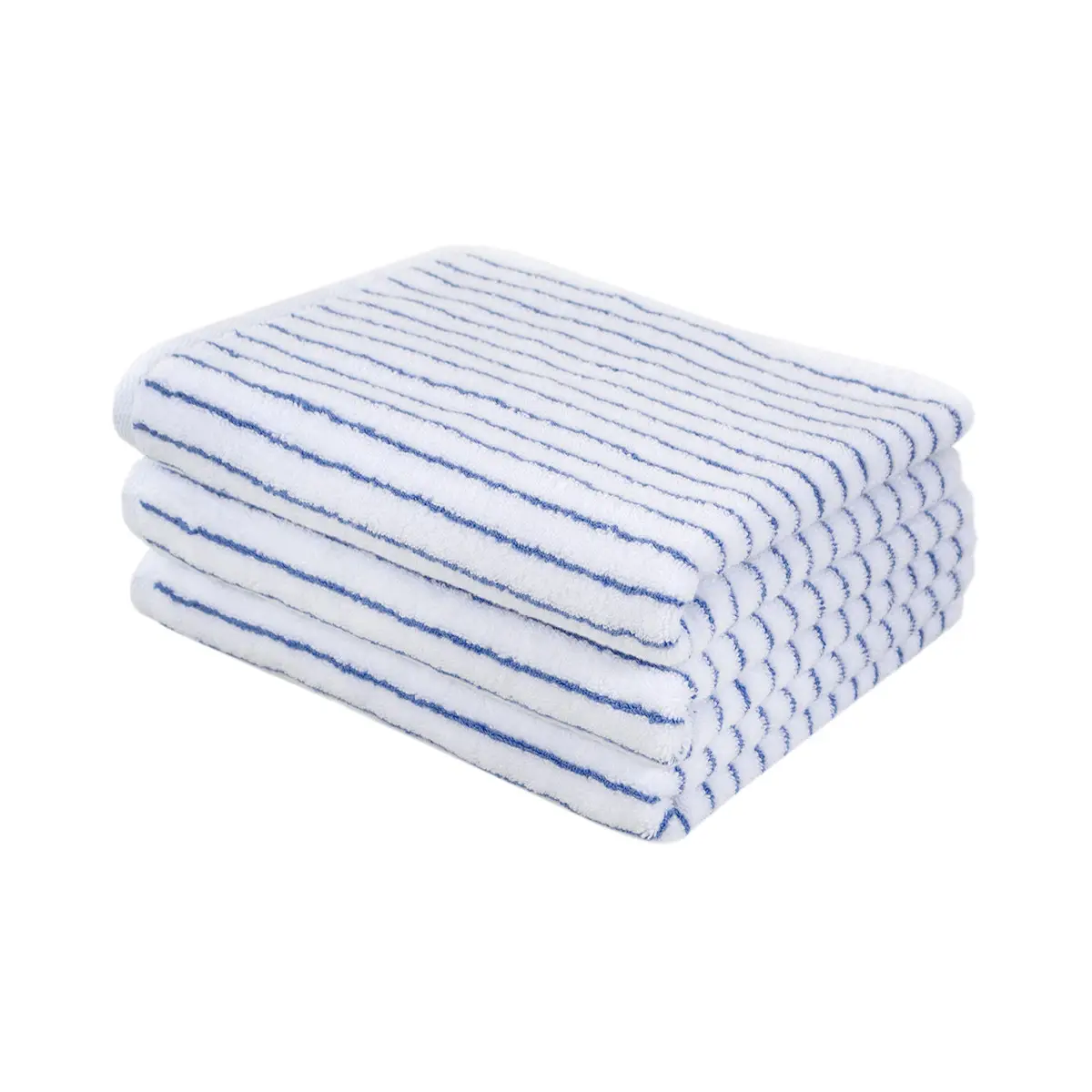 Рушник Lotus Home Готель Premium - Microcotton Stripe White-Blue  550 г/м2