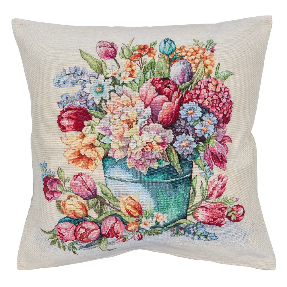 Наволочка гобеленова одностороння KISS1419A (45х45)