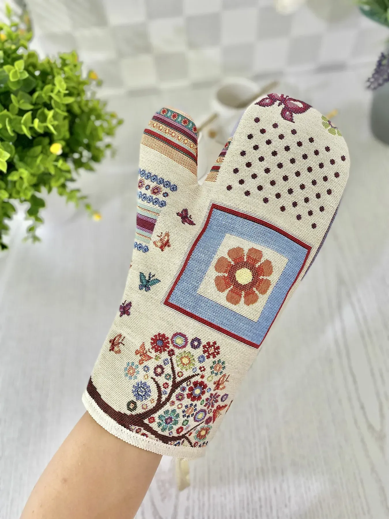 Рукавиця кухонна гобеленова RK0065 Limaso