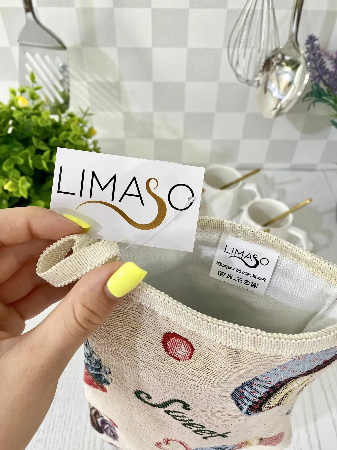 Рукавиця кухонна гобеленова RK0068 Limaso