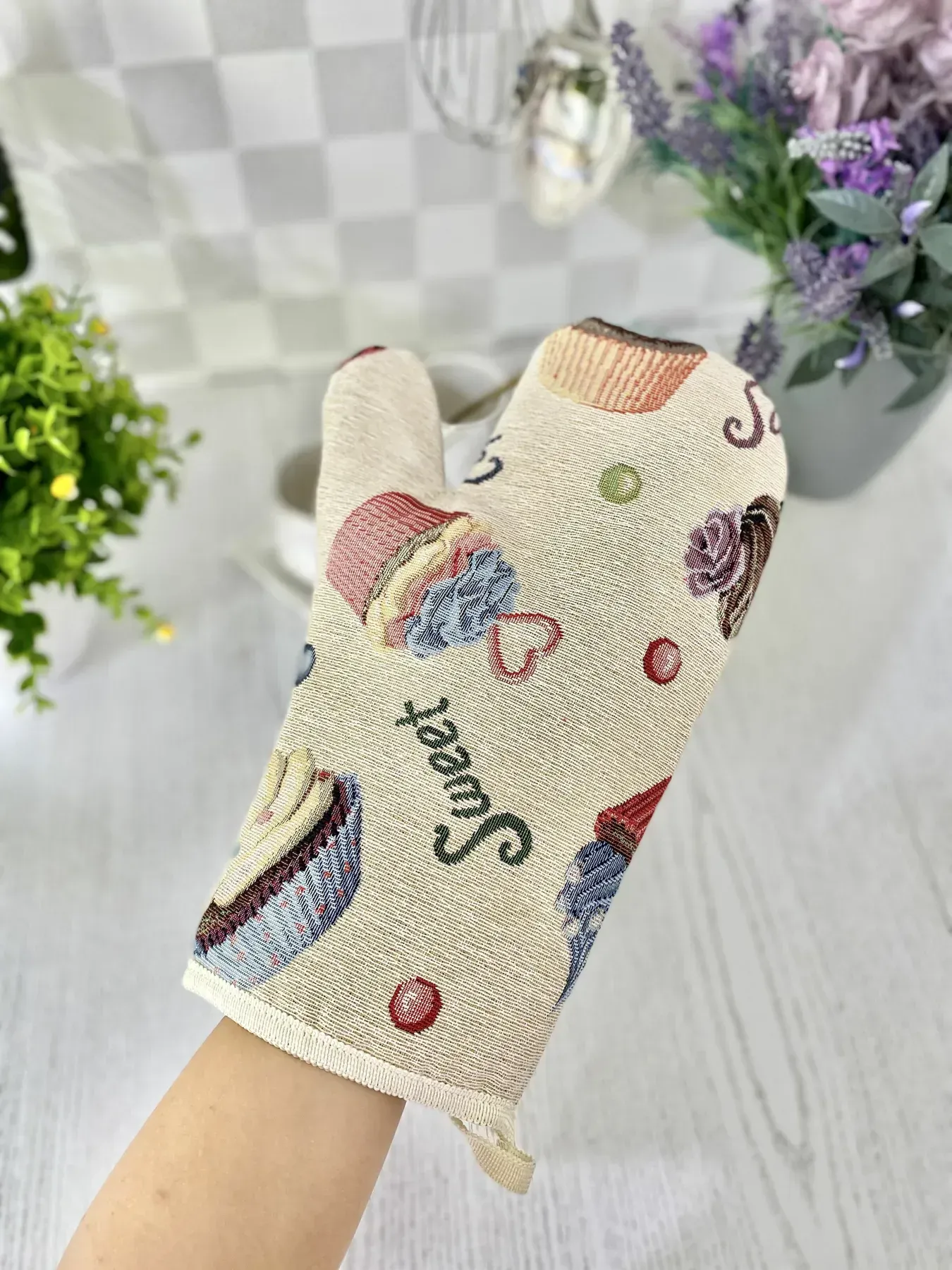 Рукавиця кухонна гобеленова RK0068 Limaso