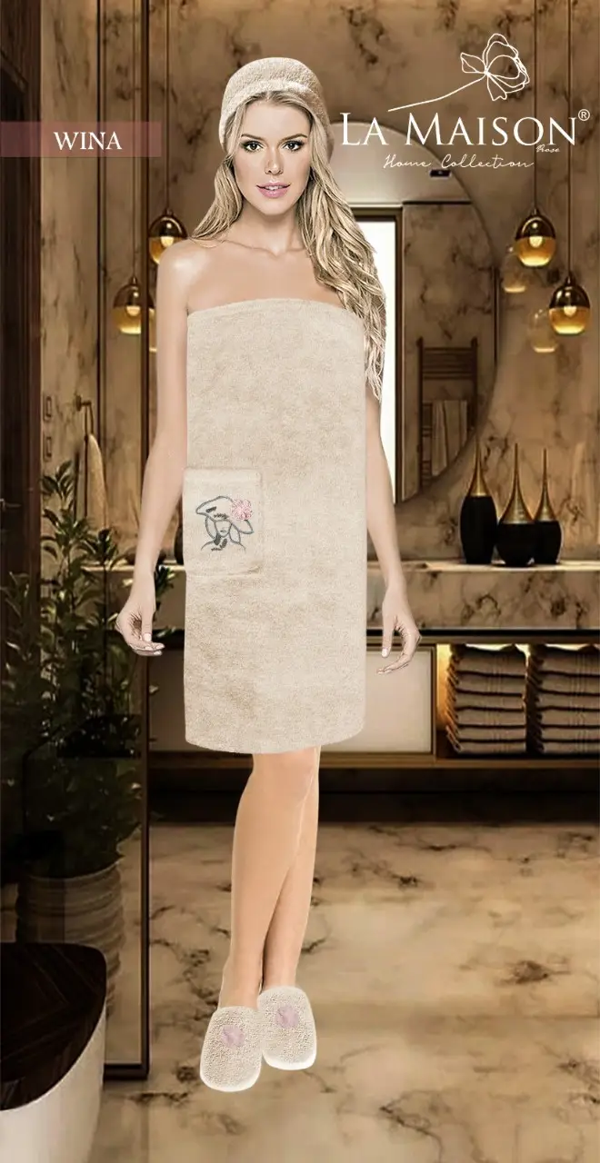 Набір для сауни та бані жіночий 3 предмети La Maison Туреччина