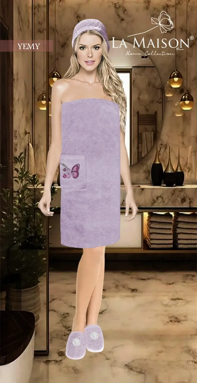 Набір для сауни та бані жіночий 3 предмети La Maison Туреччина