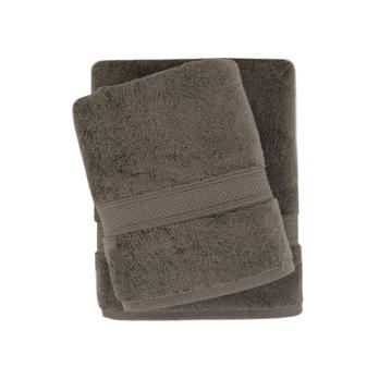 Рушник махровий Lotus Home Grand soft twist brown коричневий