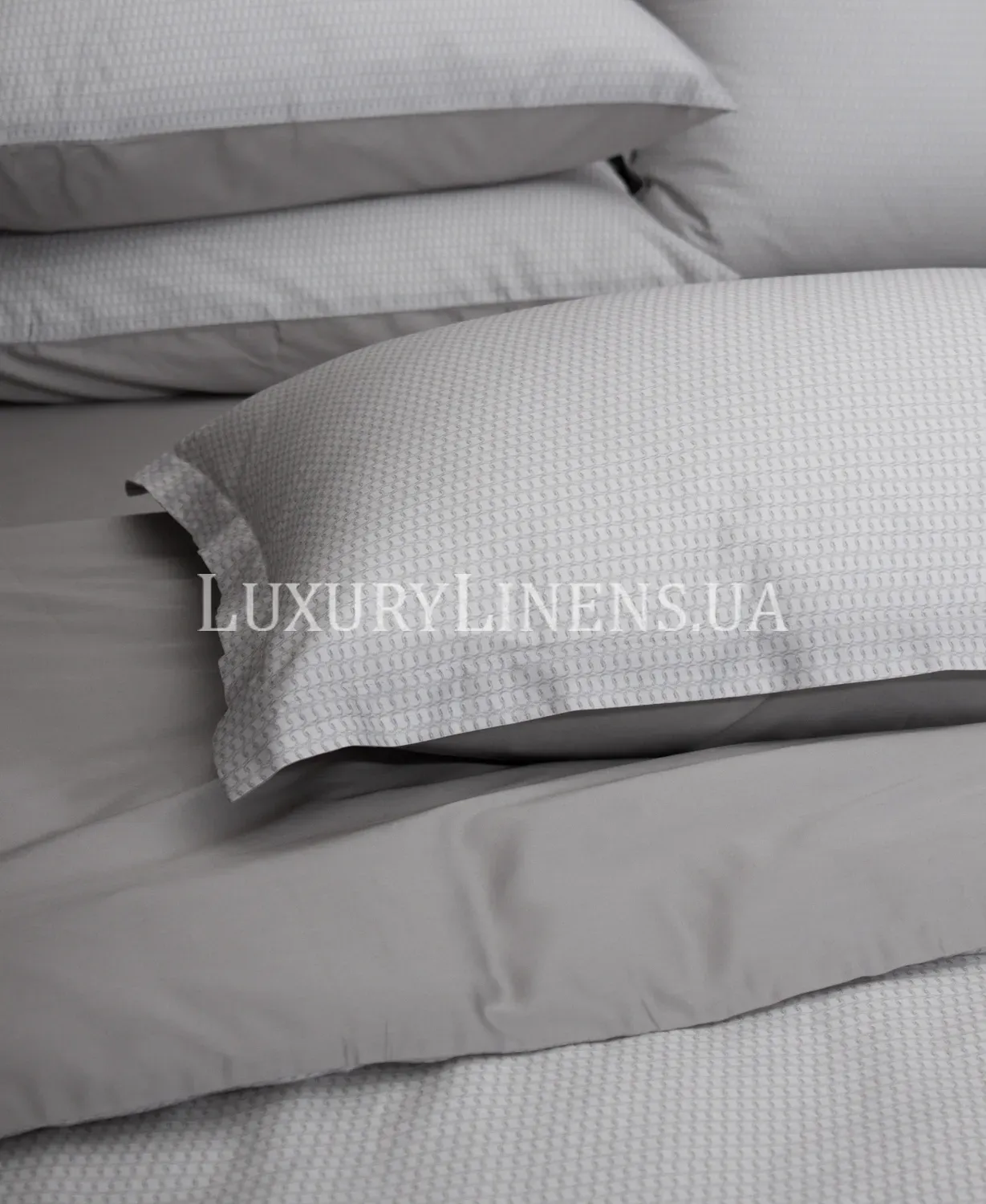 Постільна білизна LUXURY LINENS Altura LIGHT GRAY 100% єгипетська бавовна