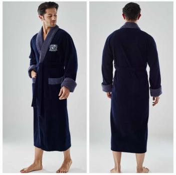 Халат NUSA-1140-1 2XL LACIVERT 50%-bambu; 50%-cotton