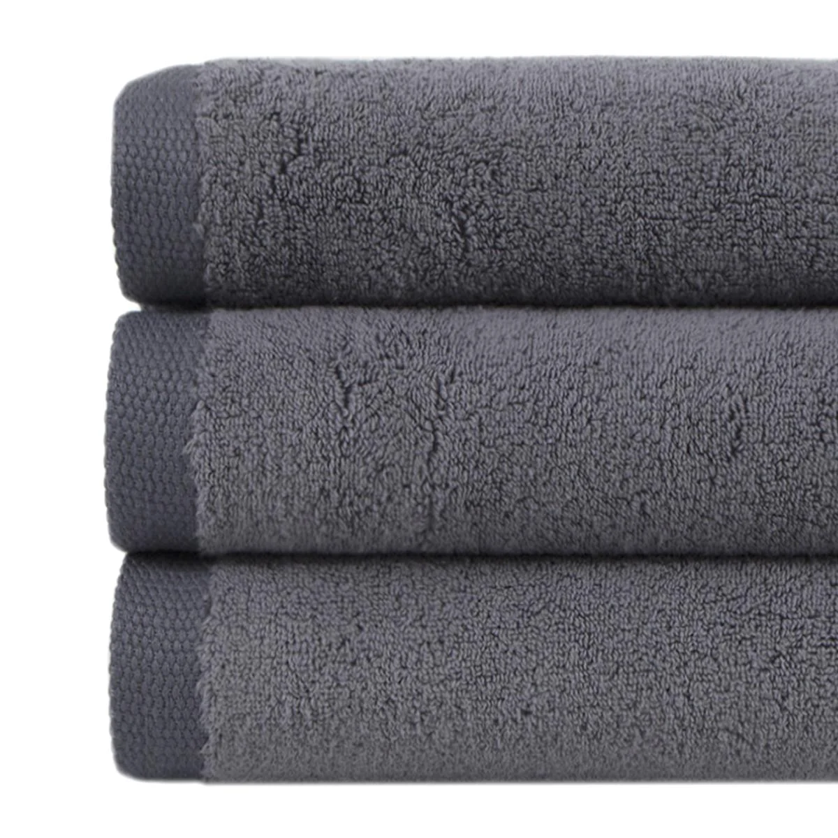 Набір рушників Lotus Home Готель Premium Microcotton 3шт. 30х50 см Antrasit