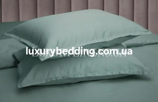 Наволочки Luxury Linens набір Mint 50*70-2. 100% бавовна