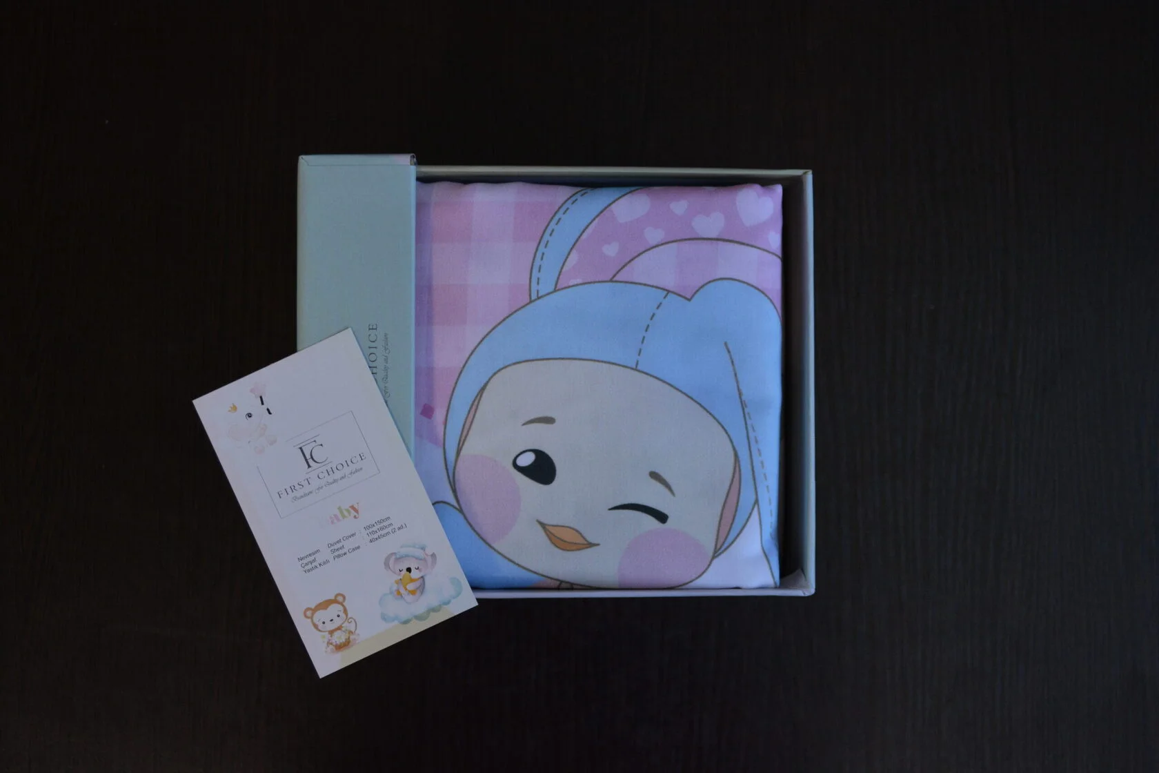 Постільна білизна для новонароджених First Choice Baby Digital Satin Wenny (Туреччина)
